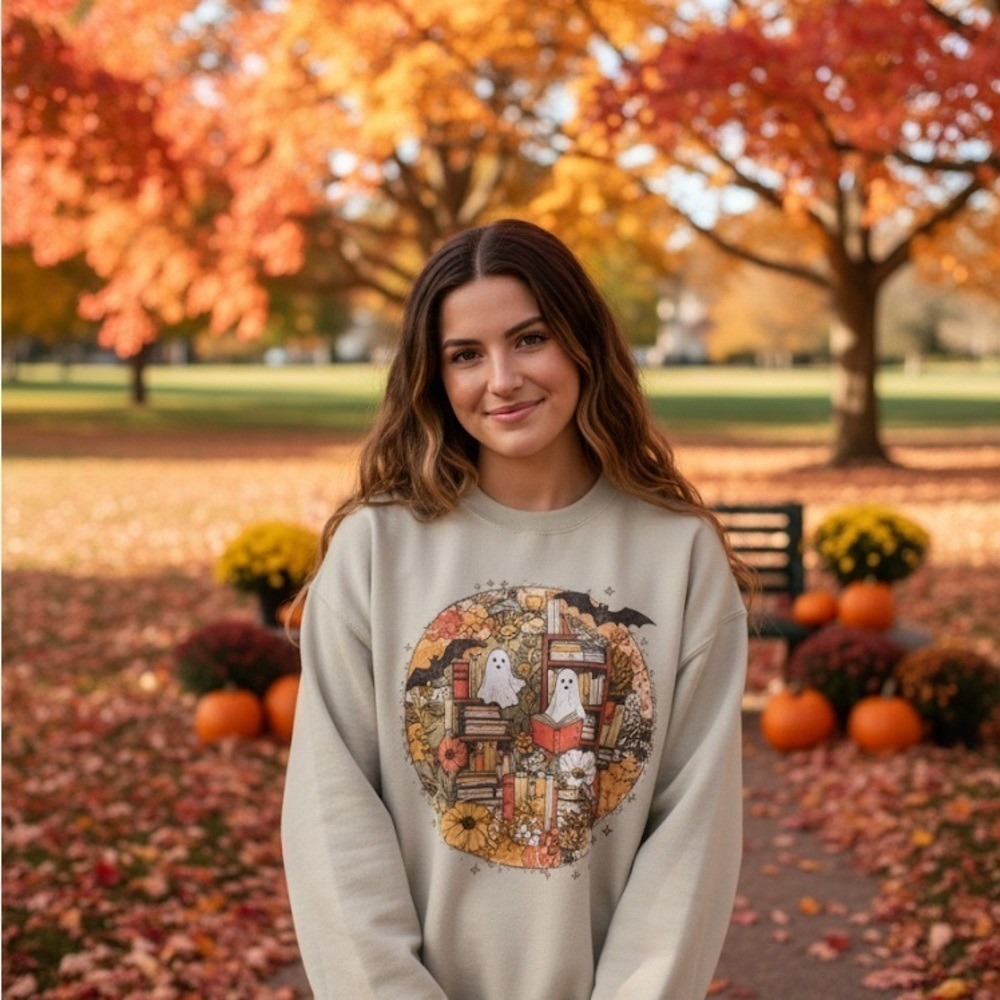 Gildan Cream Heavy Blend Sweatshirt